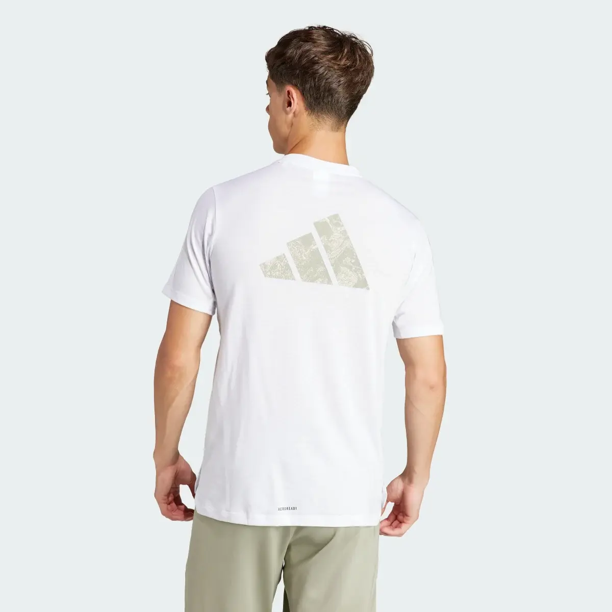 Adidas Playera Workout Logo. 3