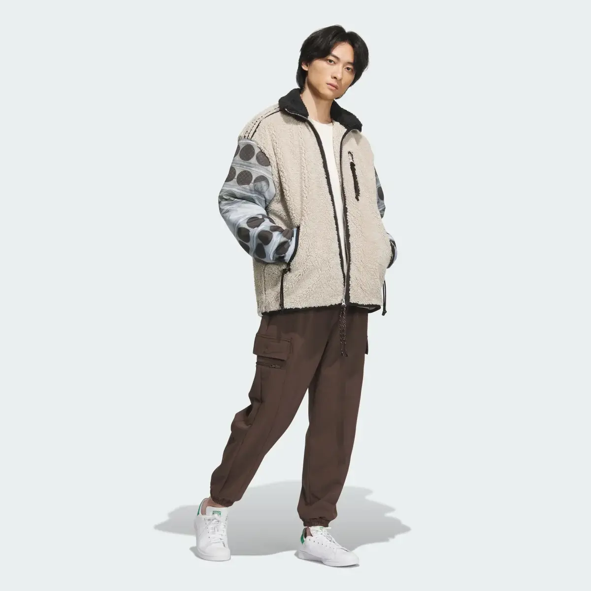 Adidas Song for the Mute Fleece Jacket (Gender Neutral). 3