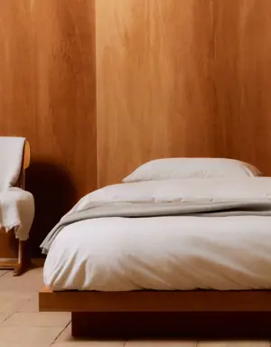 Bettbezug aus 100 % Leinen für 135 cm Bett