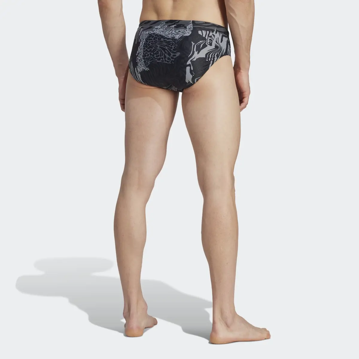 Adidas Performance Graphic Swim Trunks. 2