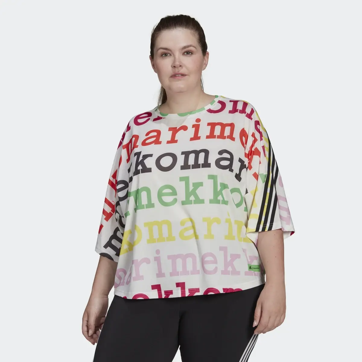 Adidas T-shirt Marimekko x adidas (Curvy). 2