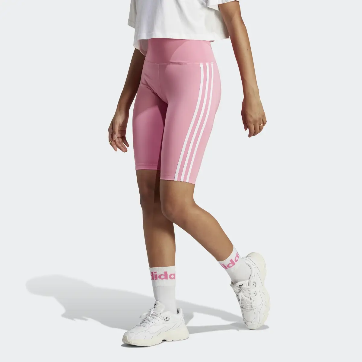 Adidas Adicolor Classics High-Waisted Short Leggings. 1