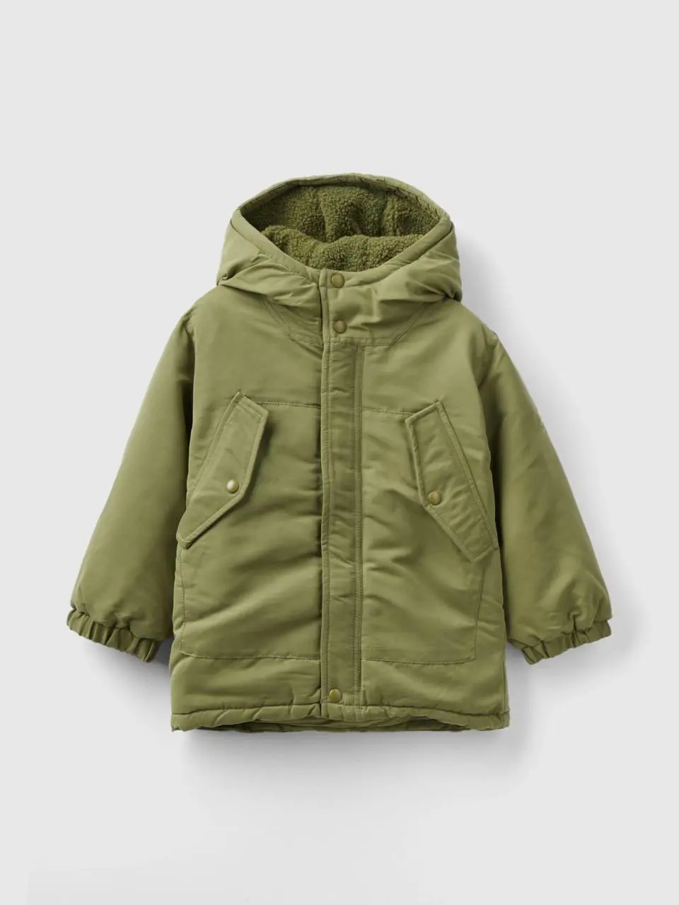 Benetton padded parka with pockets. 1