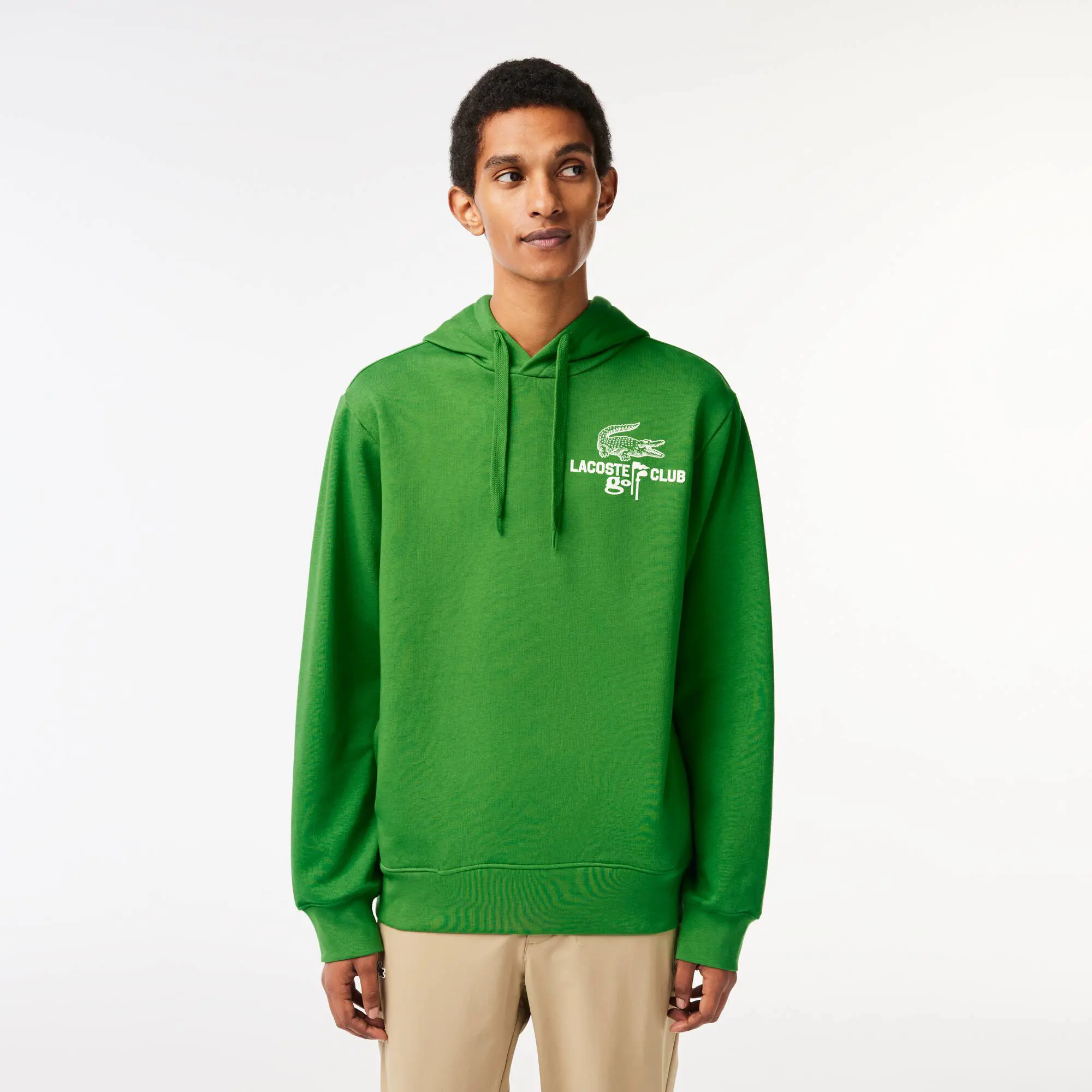 Lacoste Men’s Lacoste Golf Relaxed Fit Hoodie. 1
