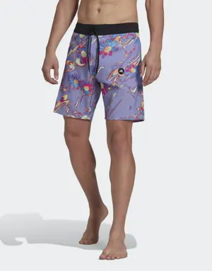 Positivisea Classic Length Graphic Board Shorts