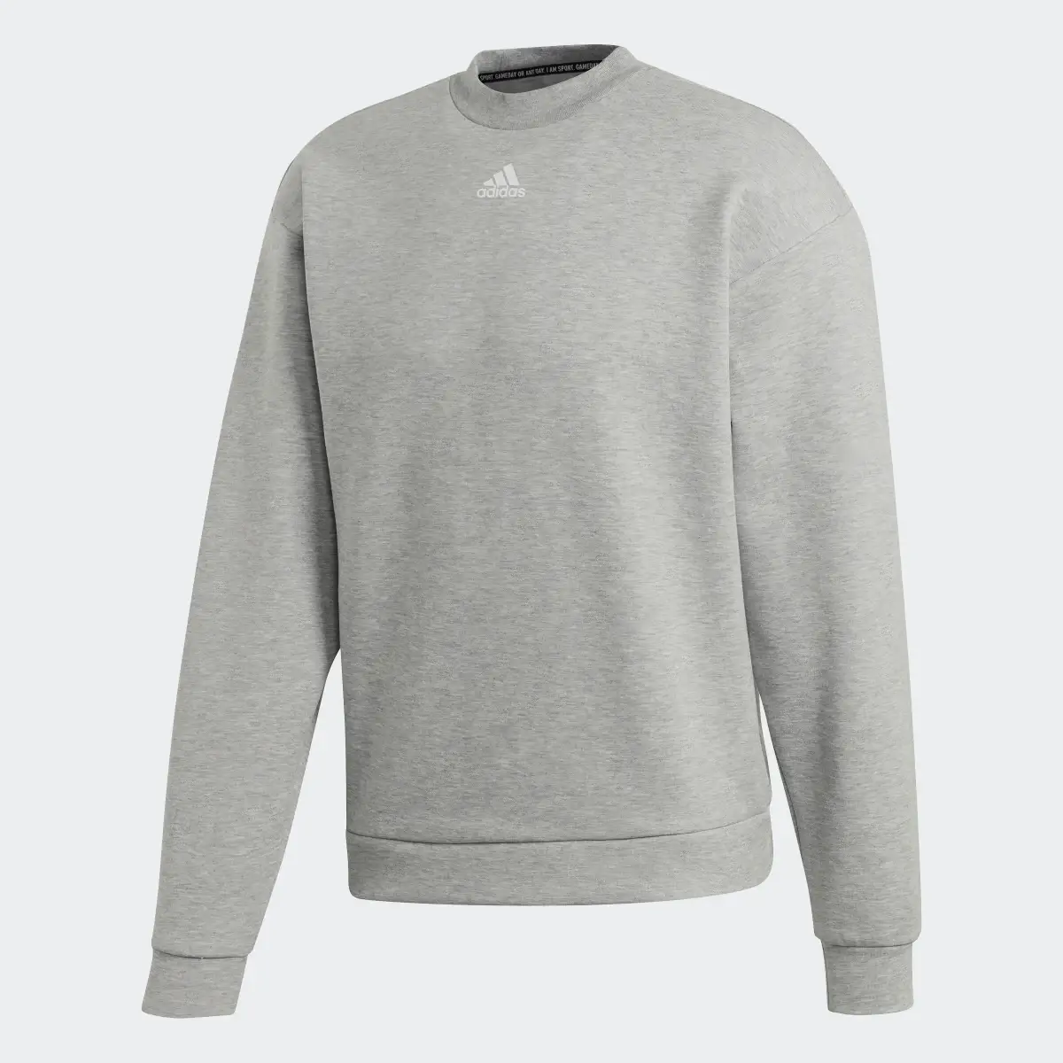 Adidas Must Haves 3-Stripes Crew Sweatshirt. 1
