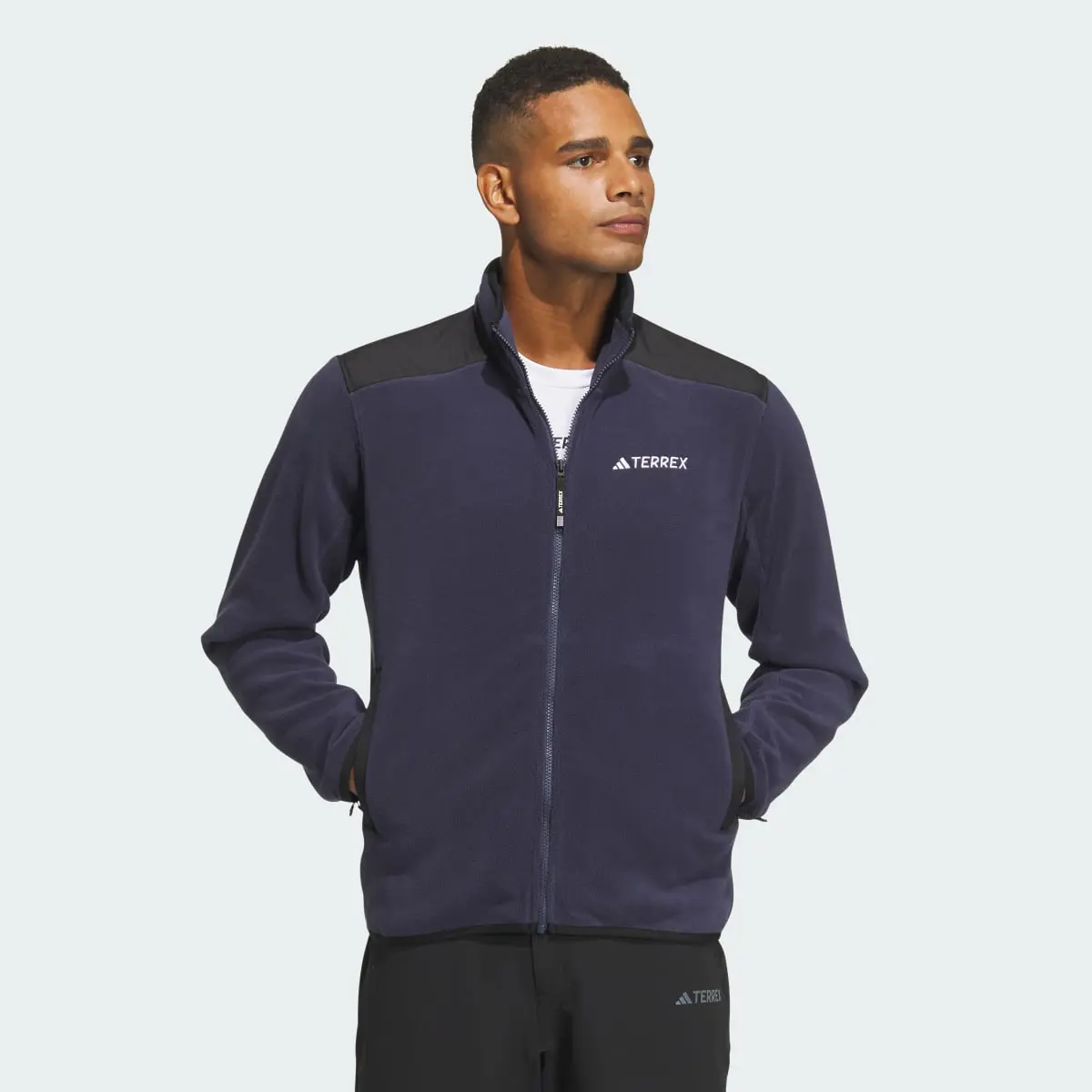 Adidas Veste polaire entièrement zippée. 2