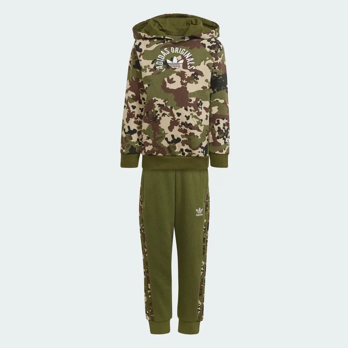 Adidas Camo Hoodie Set. 1