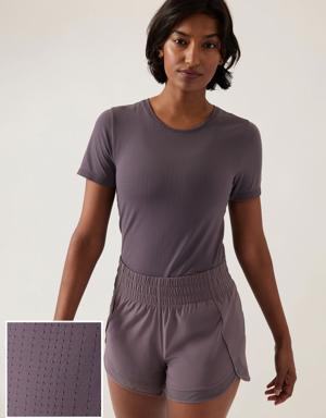 Athleta In Motion Seamless Tee purple