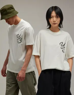 Adidas T-shirt graphisme manches courtes Y-3