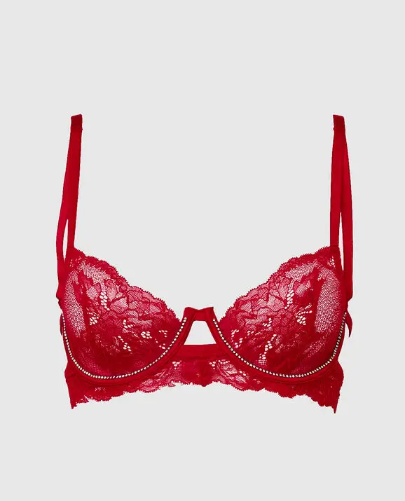 La Senza Unlined Balconette Lace Bra. 3