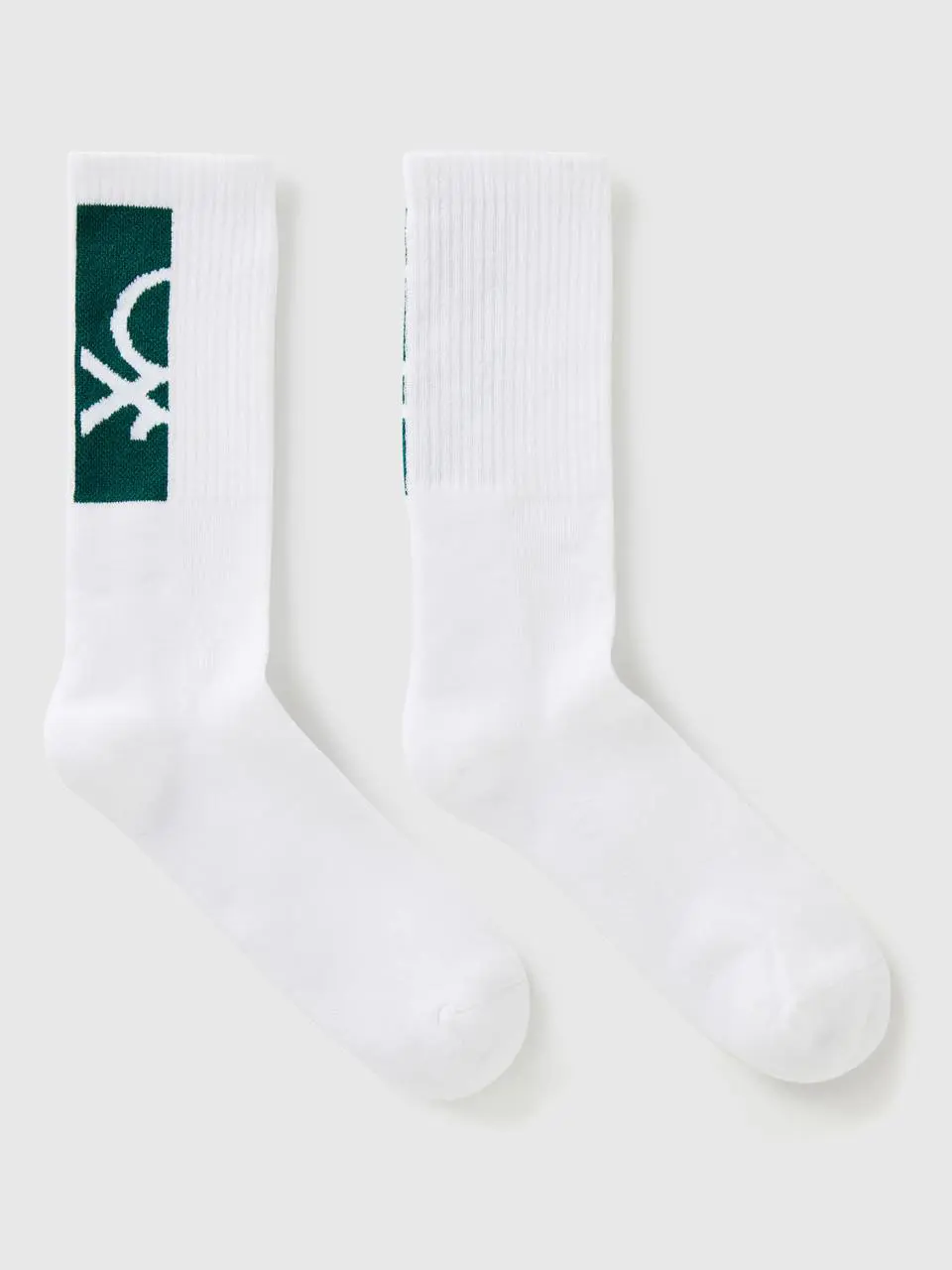 Benetton terry socks with logo. 1