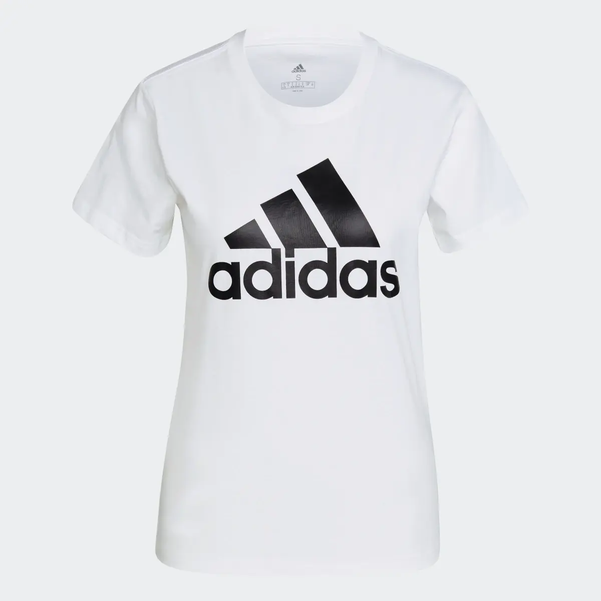 Adidas Essentials Logo T-Shirt. 1