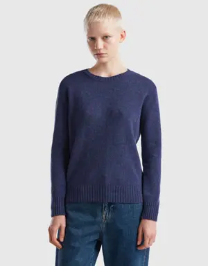 sweater in pure shetland wool