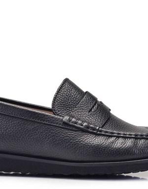 Siyah Günlük Loafer Erkek Ayakkabı -11682-