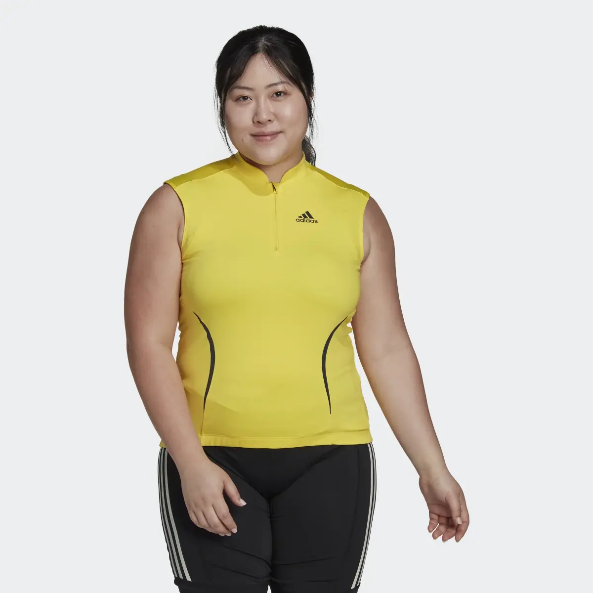 Adidas The Sleeveless Cycling Top (Plus Size). 2