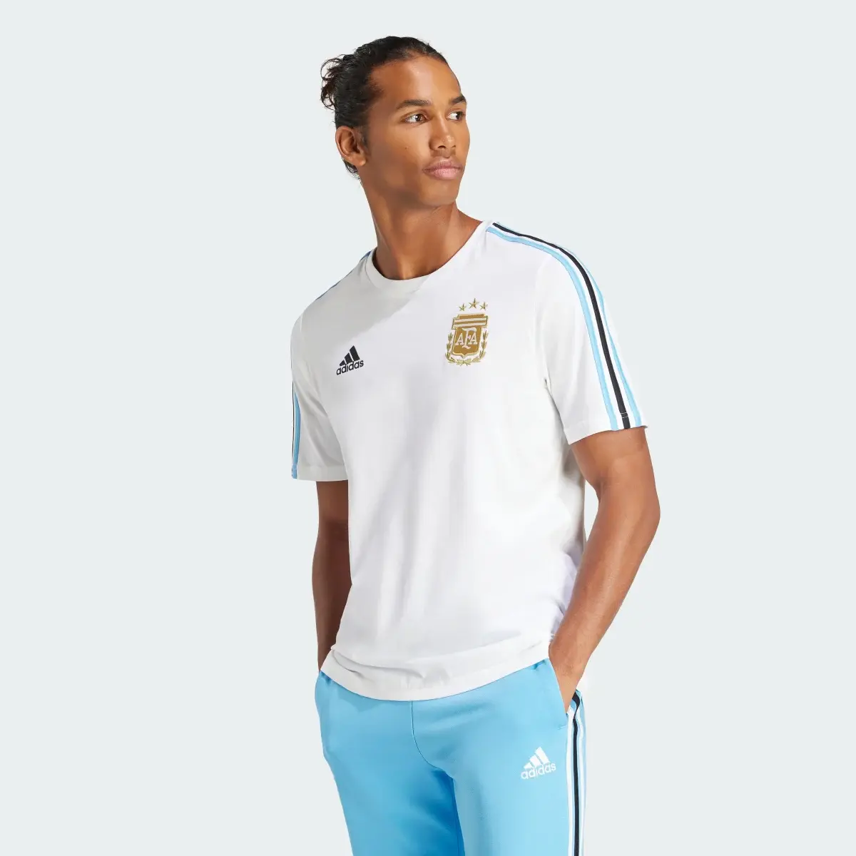 Adidas Argentina DNA 3-Stripes Tee. 2