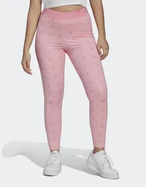 Adidas Legging 7/8 taille haute imprimé intégral