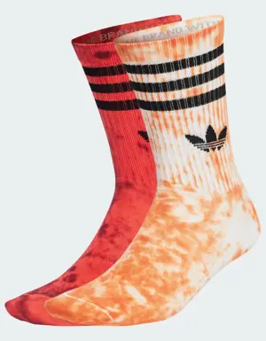 Adidas Tie Dye Socks 2 Pairs