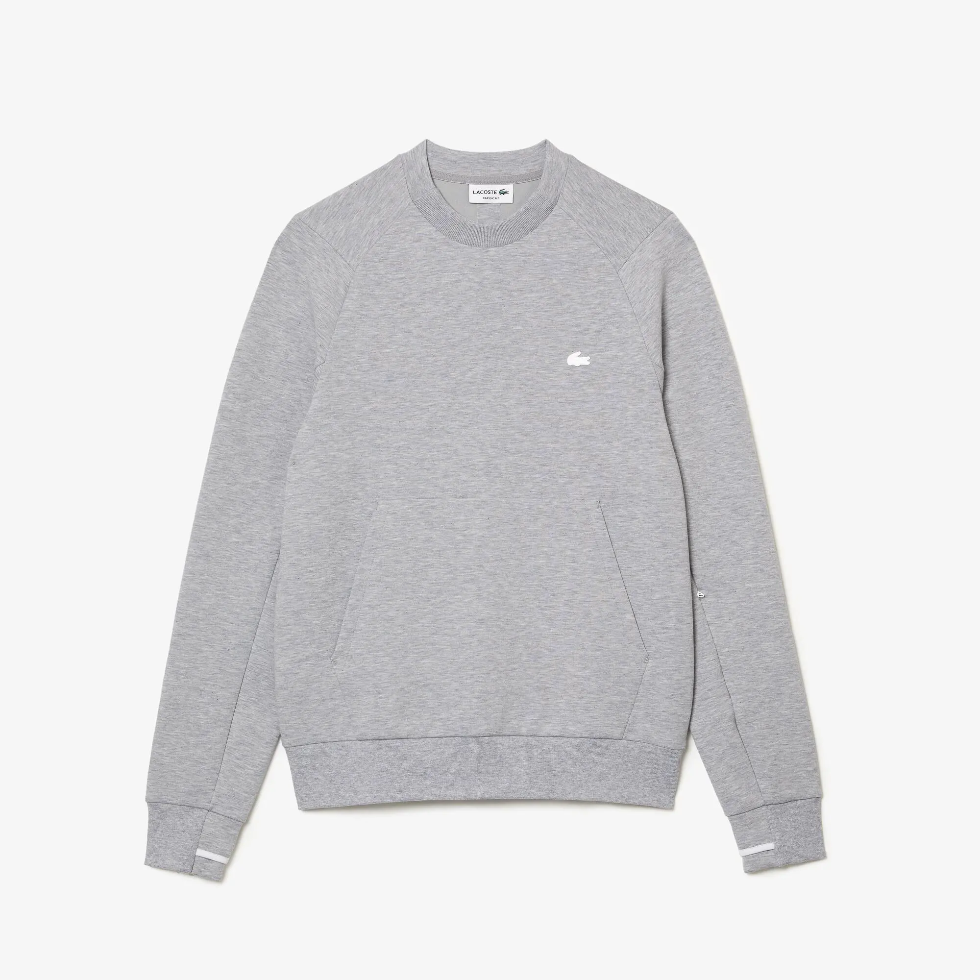 Lacoste Sudadera Jogger de hombre en mezcla de algodón con bolsillo tipo canguro y cuello redondo. 2 Lacoste Sudadera Jogger de hombre en mezcla de algodón con bolsillo tipo canguro y cuello redondo. 2