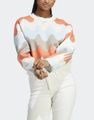 x Marimekko Future Icons 3-Streifen Sweatshirt