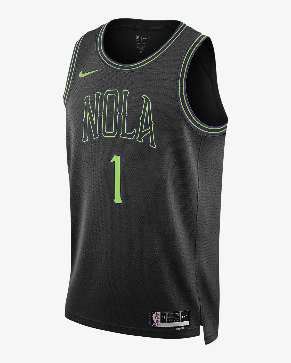 Nike Zion Williamson New Orleans Pelican City Edition 2023/24. 1