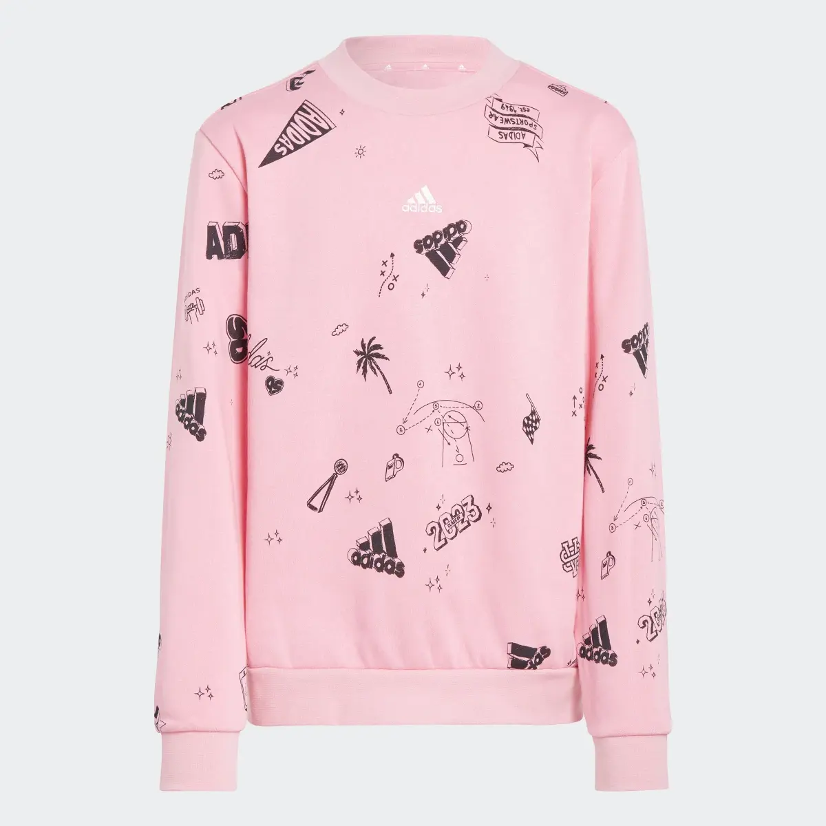 Adidas Sweatshirt Brand Love – Criança. 1