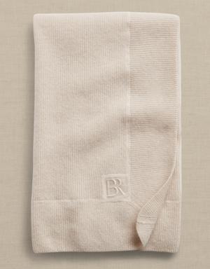 Banana Republic Curio Cashmere Blanket for Baby beige