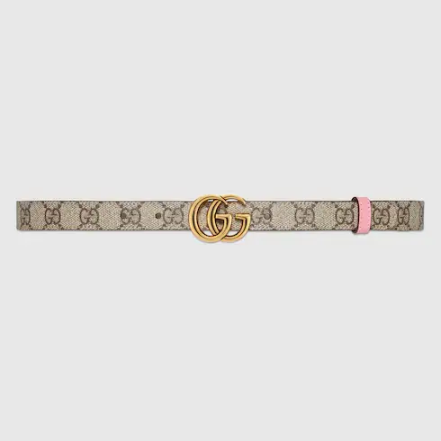 Gucci GG Marmont reversible thin belt. 1