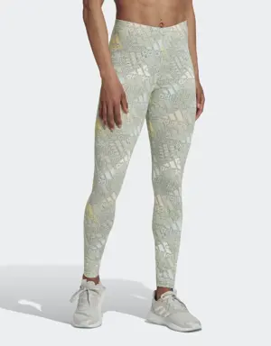 Adidas Essentials Multi-Colored Logo Leggings