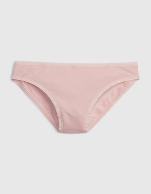 Gap Organic Stretch Cotton Bikini pink