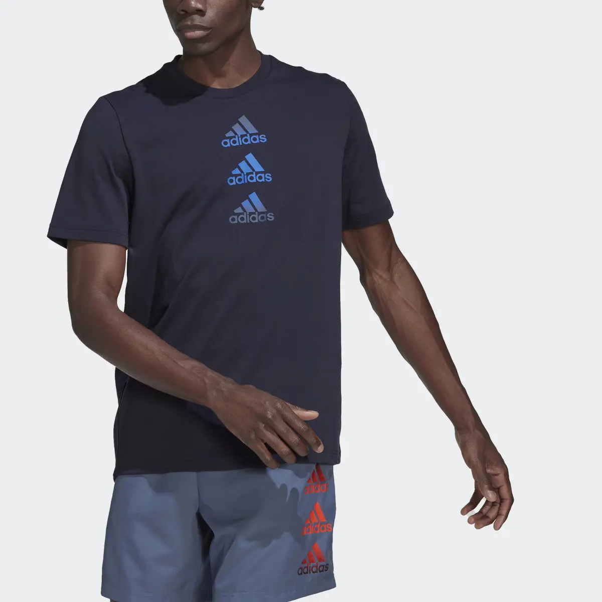 Adidas Designed to Move Logo T-Shirt. 1