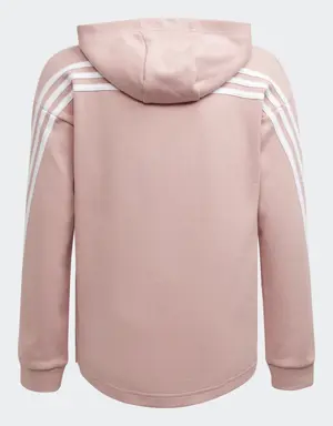 Adidas 3-Stripes Full-Zip Hoodie. 2 Adidas 3-Stripes Full-Zip Hoodie. 2