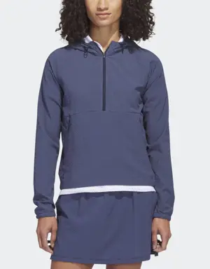 Adidas Seersucker 1/4-Zip Golf Hoodie