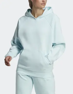 Adidas Camisola com Capuz em Fleece Boyfriend ALL SZN