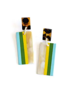 Lunchtime Cabana Earrings multi