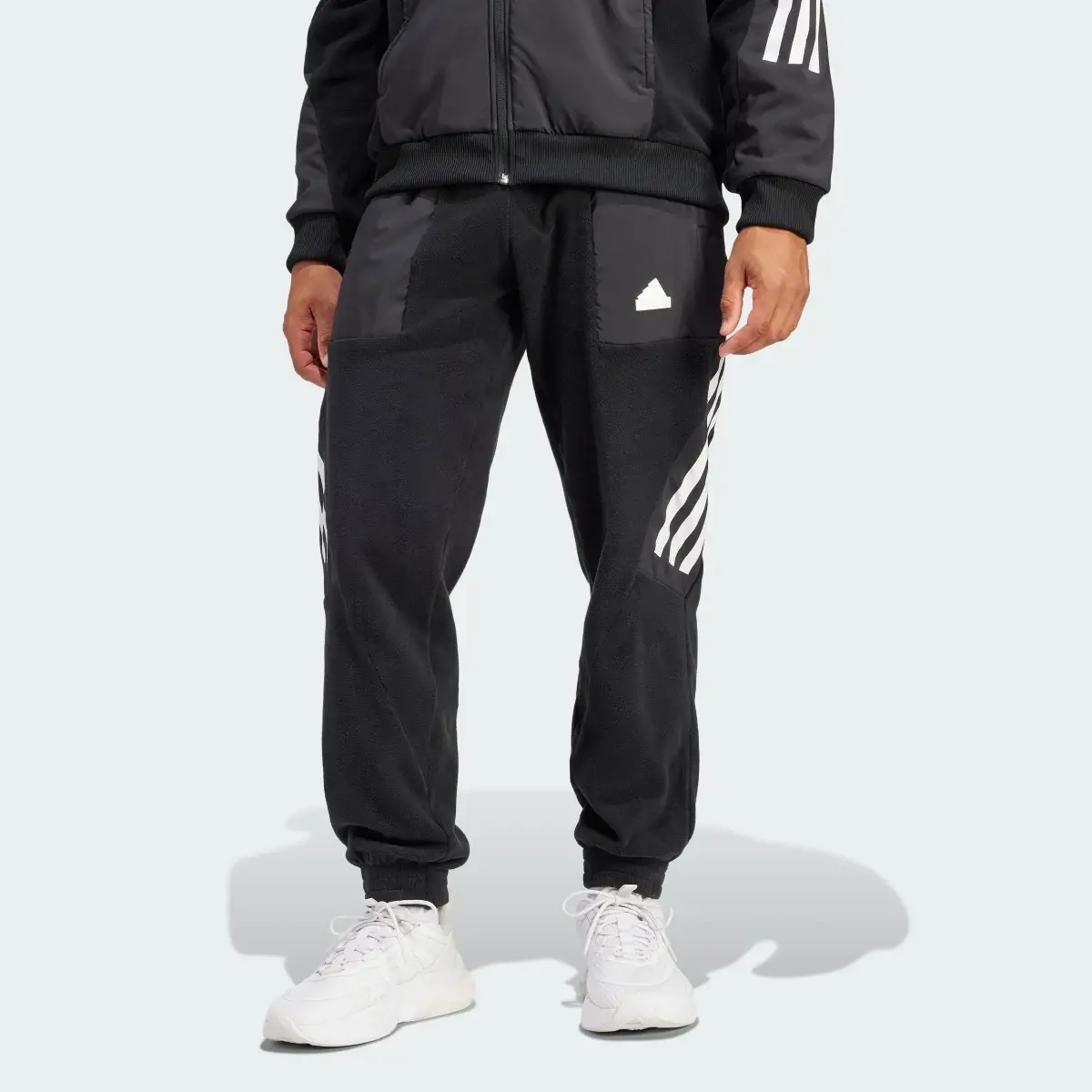 Adidas Future Icons 3-Stripes Joggers. 1