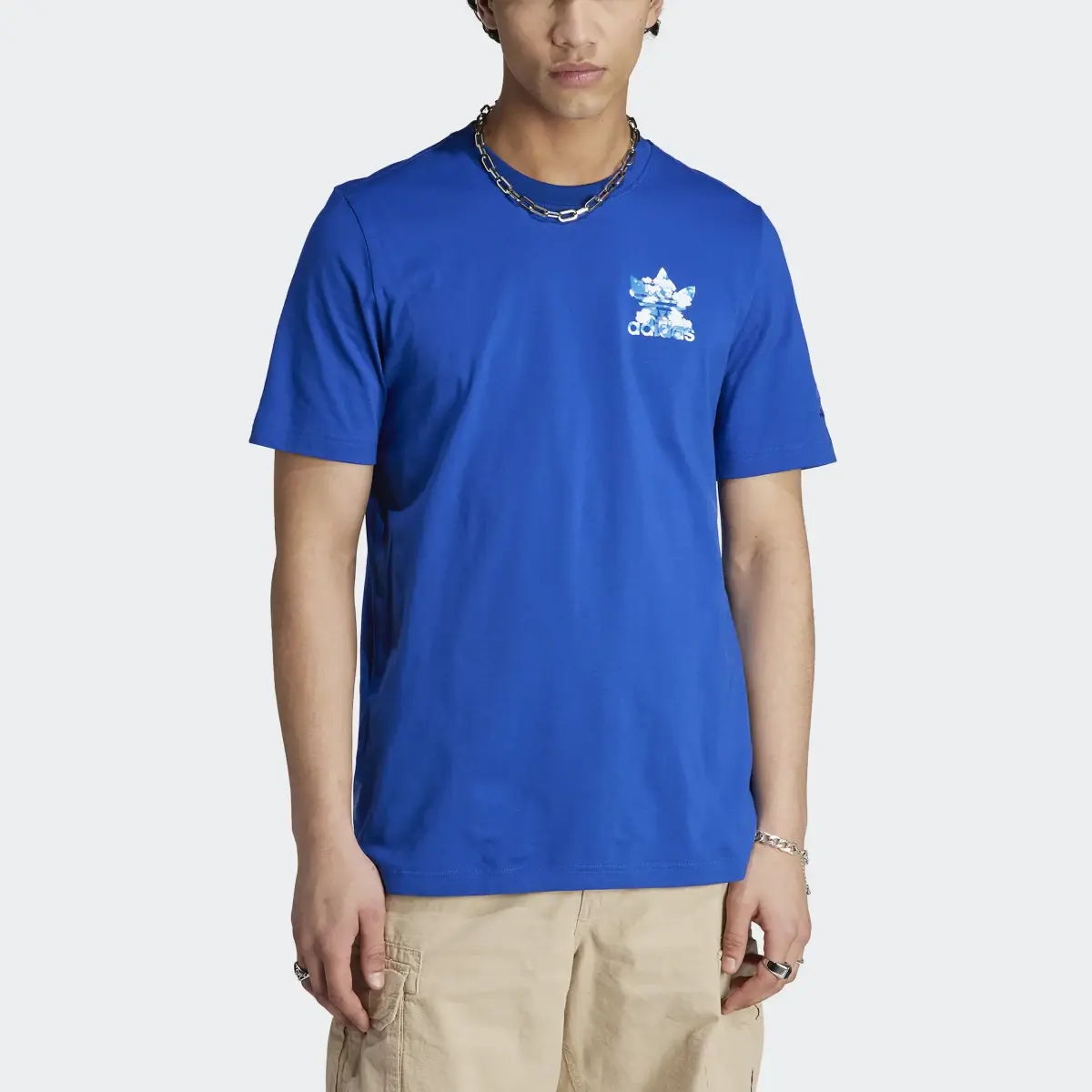 Adidas Graphics Cloudy Trefoil Tee. 1