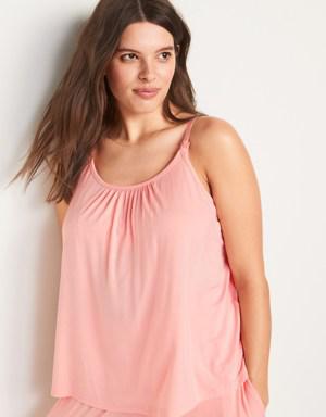 Old Navy Maternity Sunday Sleep Ultra-Soft Nursing Cami Top pink