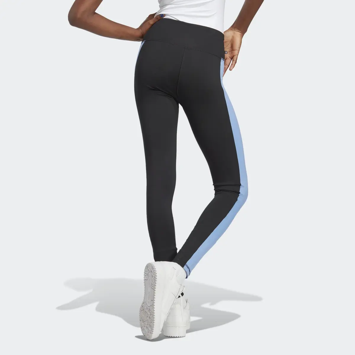 Adidas Side Panel Leggings. 2