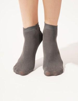 3'lü Paket Basic Kadın Step Çorap