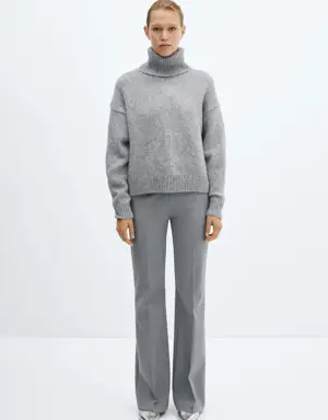 Turtleneck knitted sweater
