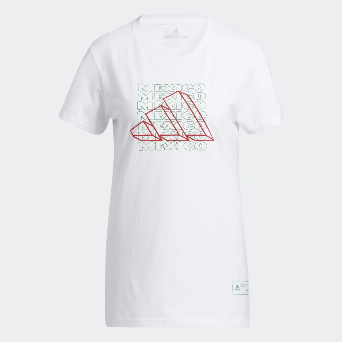 Adidas Playera MX Block Logo. 1