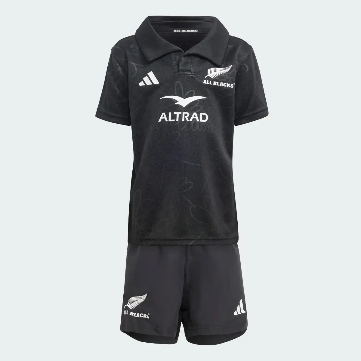 Adidas All Blacks Rugby Home Mini Kit. 1