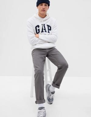 Straight Jeans in GapFlex gray