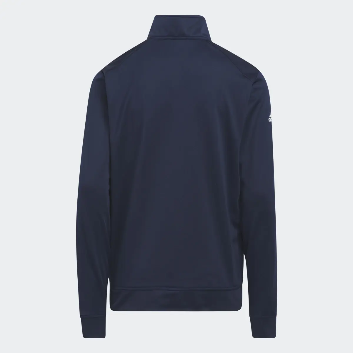 Adidas Heather Quarter Zip Golf Pullover. 2