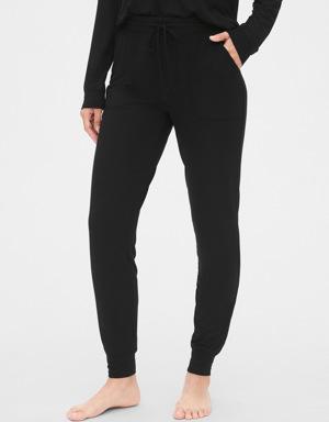 Modal Pajama Joggers black