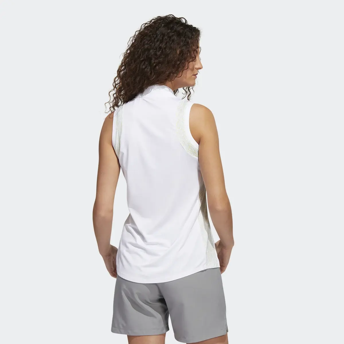 Adidas Ultimate365 Sleeveless Polo Shirt. 3