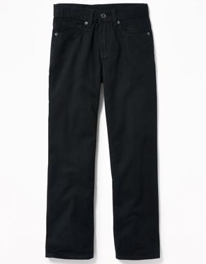 Wow Straight Non-Stretch Jeans For Boys black