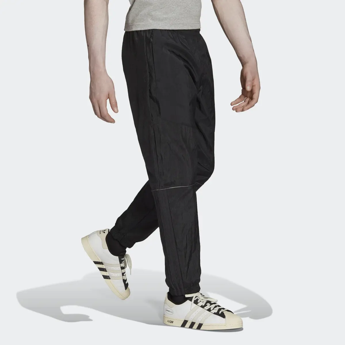 Adidas Pantalon de survêtement mix de matières Reveal. 3